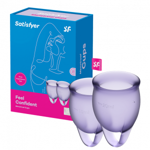 Satisfyer 'Feel Confident - Menstrual Cup Set'