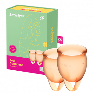 Satisfyer 'Feel Confident - Menstrual Cup Set'