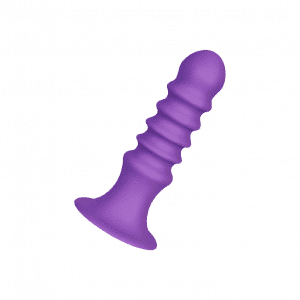 Dream Toys 'Ribbed Plug With Suction Cup'
