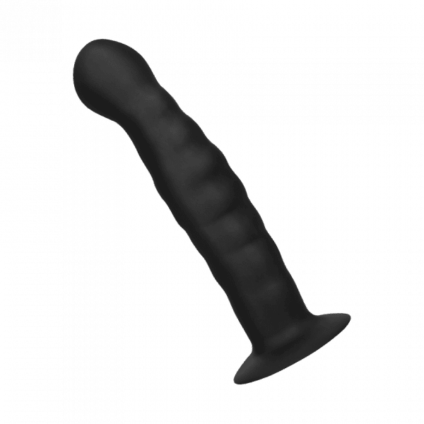 Gerillter Analdildo aus Silikon