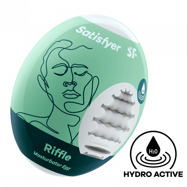 Satisfyer Masturbator Egg - Riffle