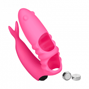 Süßer Fingervibrator aus Silikon