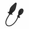 Aufblasbarer Analdildo aus Silikon