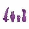 VibratorSet mit 4 Aufsätzen