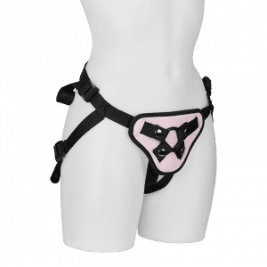 Pretty in Pink Strap-On Harness