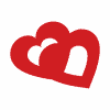 Nipple Sticker - Open Heart