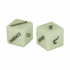 Glow in the Dark Love Dice