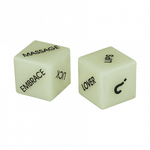 Glow in the Dark Love Dice