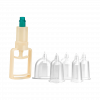 Schröpfgläser mit Pumpe