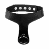 Sklaven-Halsband aus Leder mit O-Ring