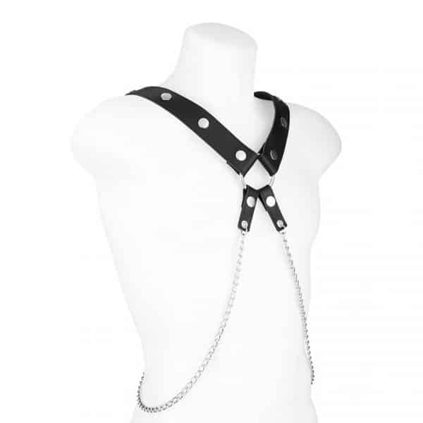 Bodyharness mit Metallketten