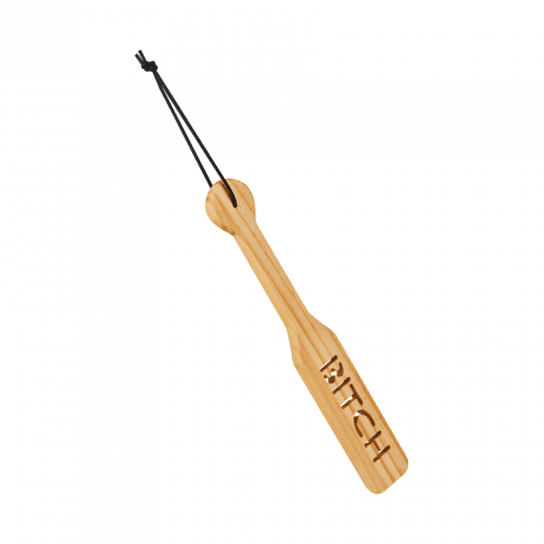 Holz-Paddle mit Aufdruck