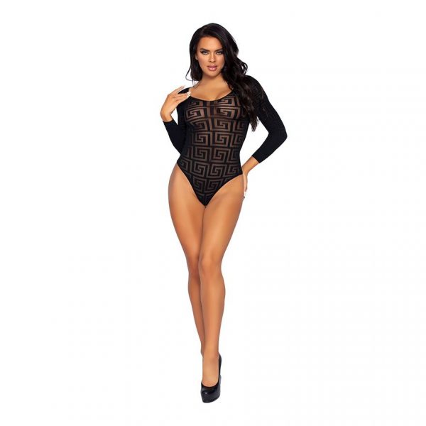 Mosaic Opaque Bodysuit