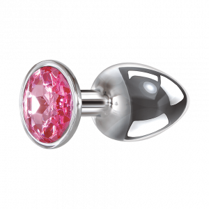 Large Pink Gem Anal Plug