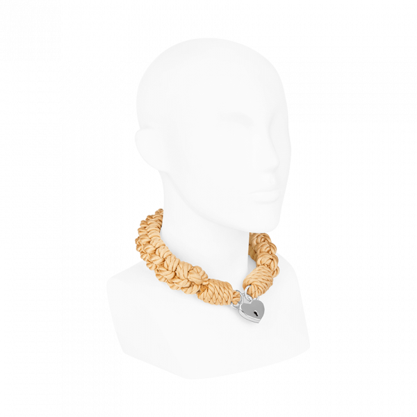 Halsband im Kordel-Design